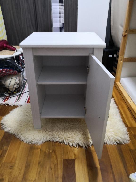 [REDUCED] BRUSALI Ikea Bedside Table, Furniture & Home Living
