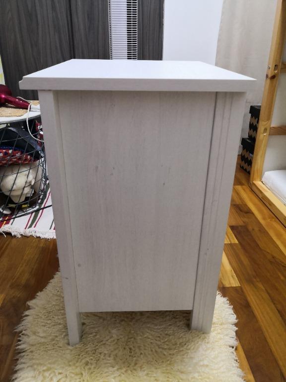 [REDUCED] BRUSALI Ikea Bedside Table, Furniture & Home Living