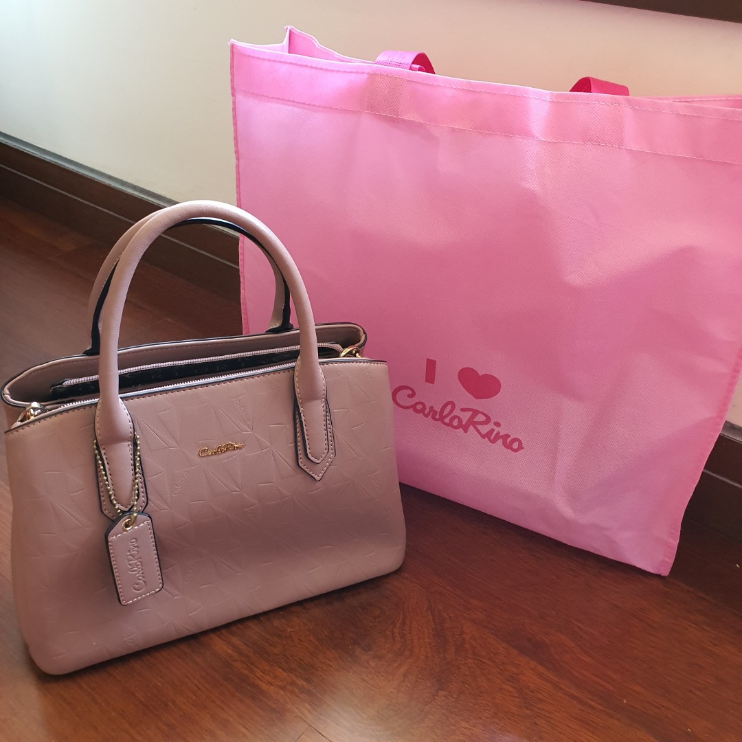 Carlo rino pink handbag new arrivals