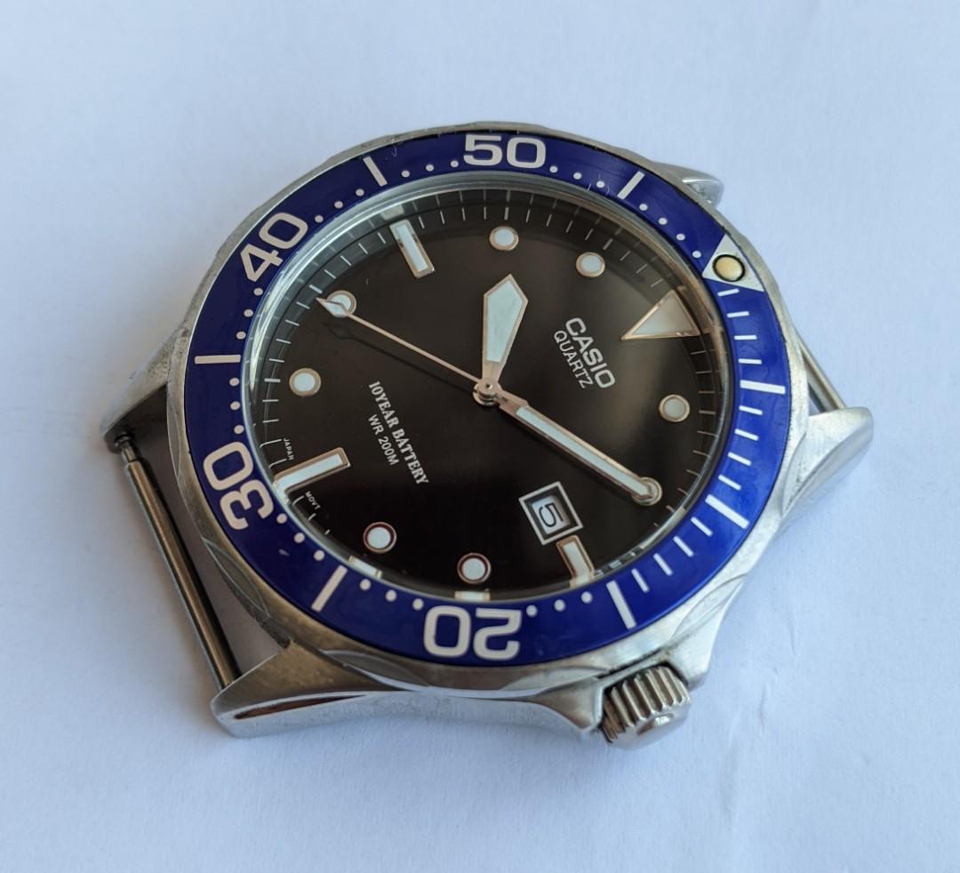Casio rotating bezel outlet