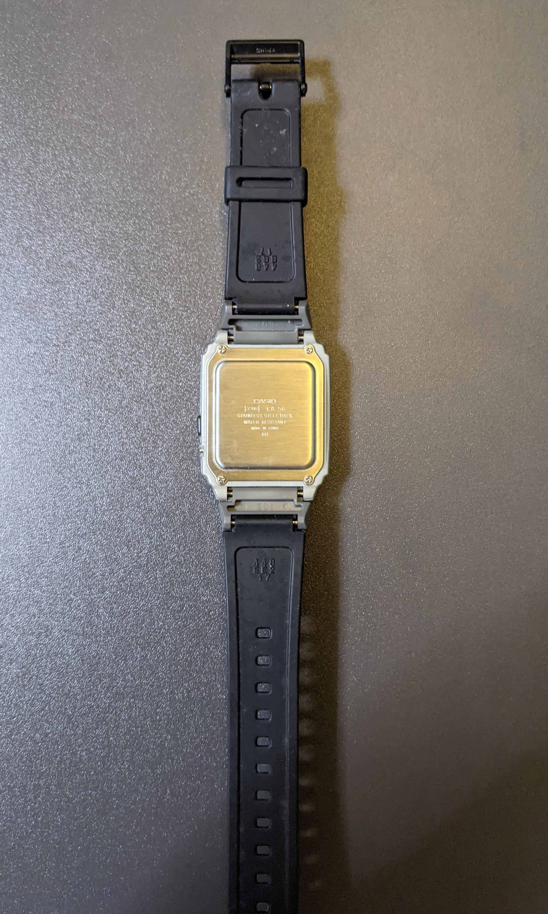 Casio watch Ca 56 CA 56 1 like new