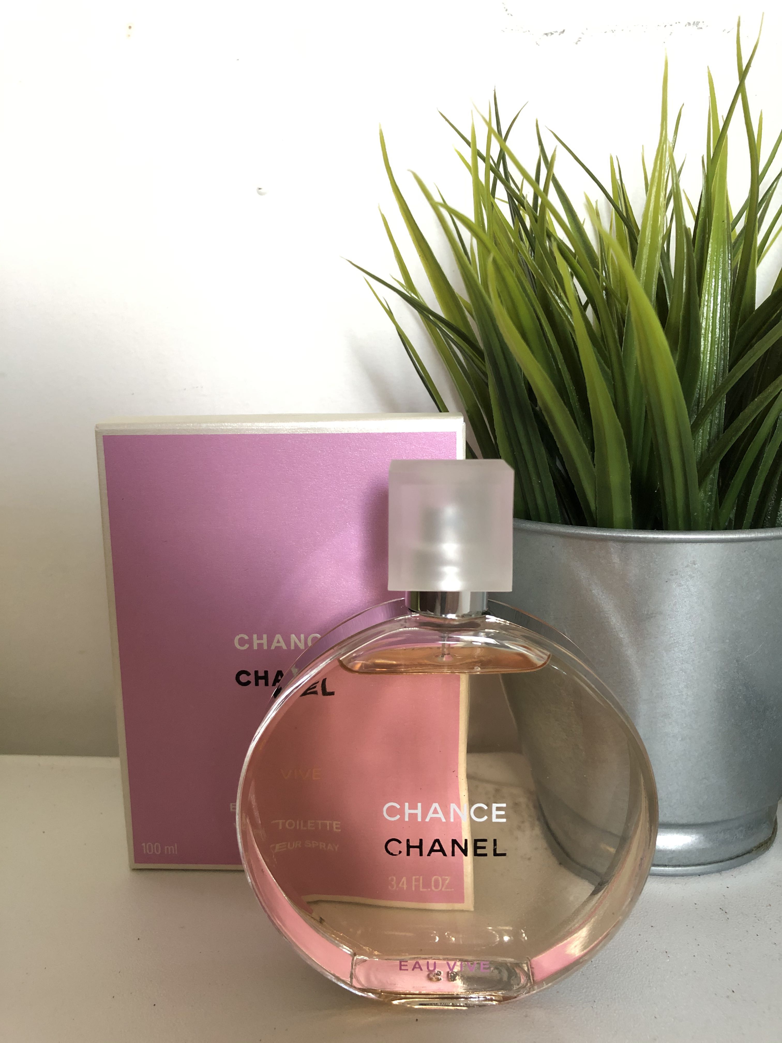 Chanel Chance EAU VIVE 100ml, Beauty & Personal Care, Fragrance &  Deodorants on Carousell