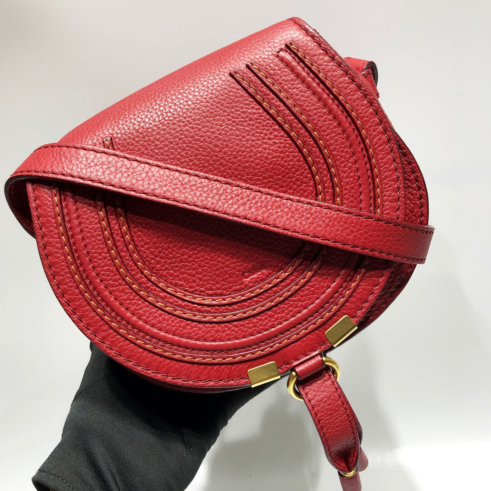 Chloe mini marcie red online