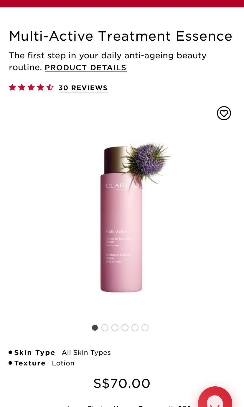 clarins multi active 30