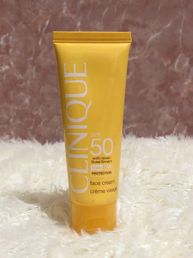 Struikelen Wierook werknemer S A L E‼️Clinique Sunblock SPF 50 for Face, Beauty & Personal Care, Face,  Face Care on Carousell