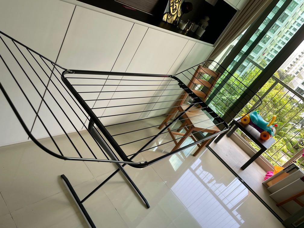 Clothes drying stand ikea rack, Furniture & Home Living, Furniture