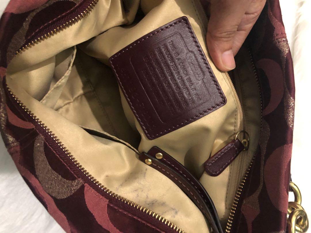 Large carly coach bag price deals