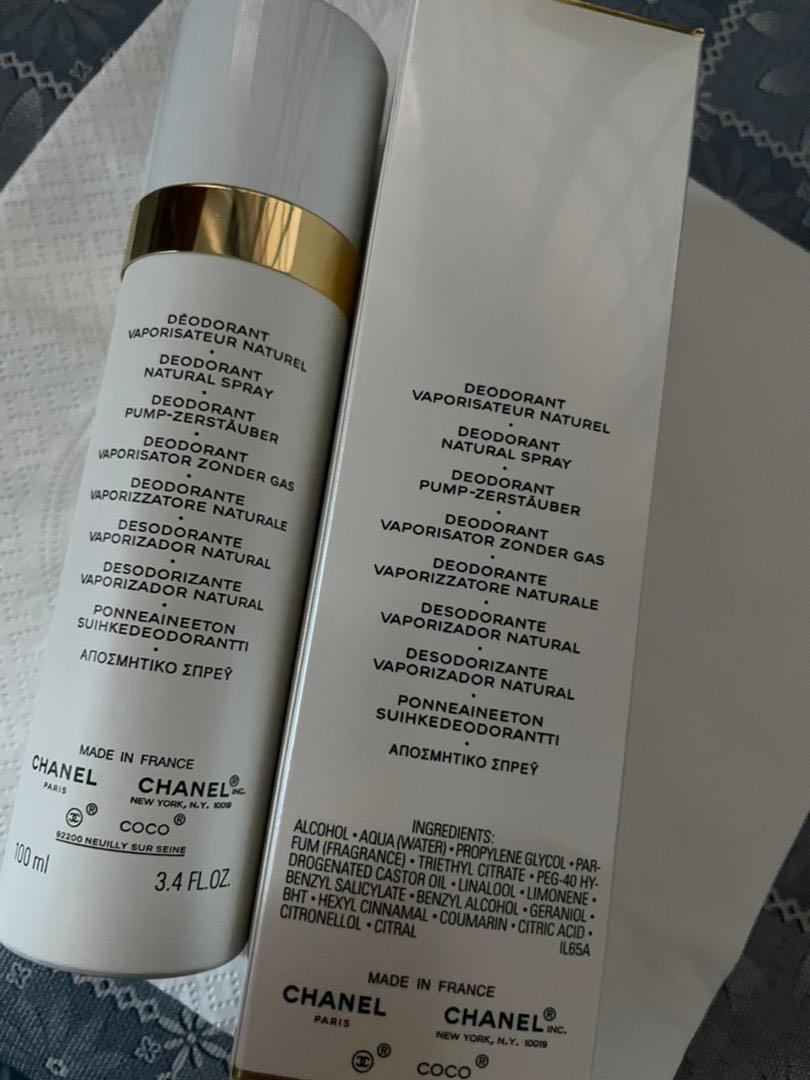 Coco Mademoiselle Fresh Deodorant Spray Beauty Personal Care