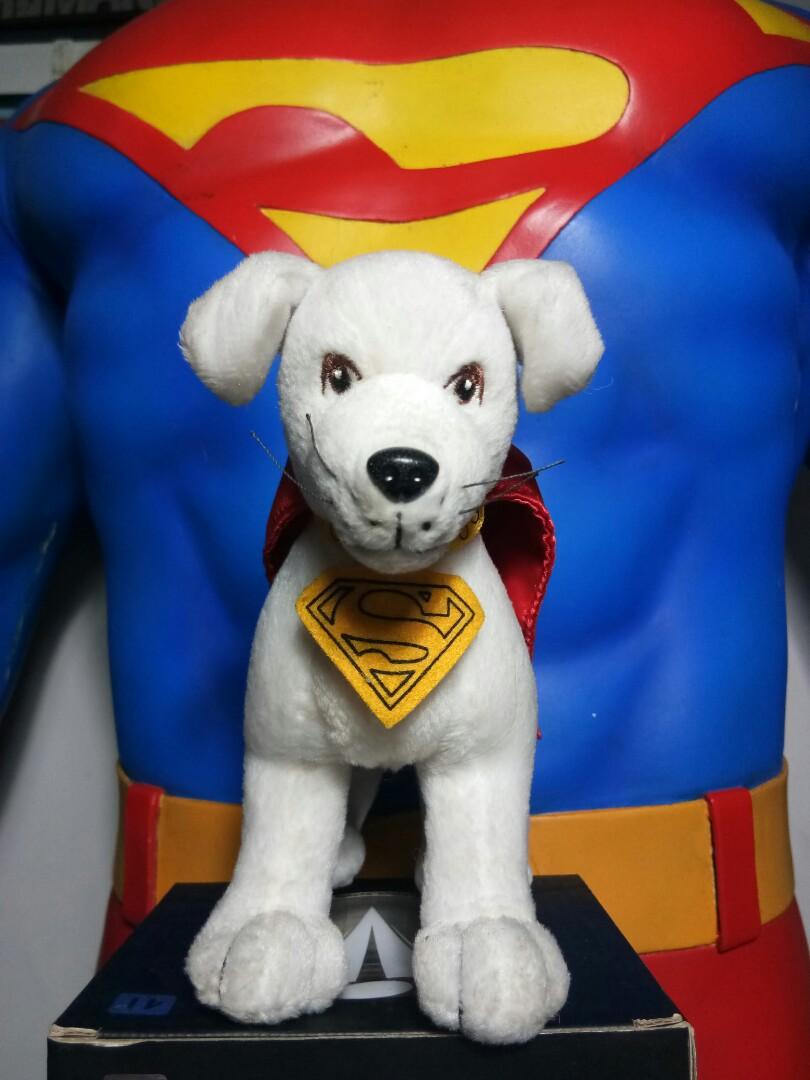 Dc Direct 2001 Superman Krypto The Superdog Plush Action Figure 3000 Hobbies Toys Toys Games On Carousell