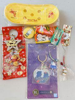 Disney Snow white/Hellowkitty/Winne the pooh/Miffy Charms and merch