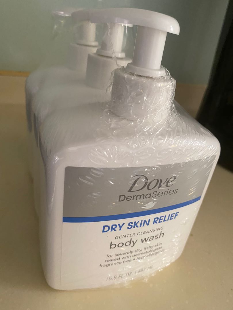 dove dermacare body wash
