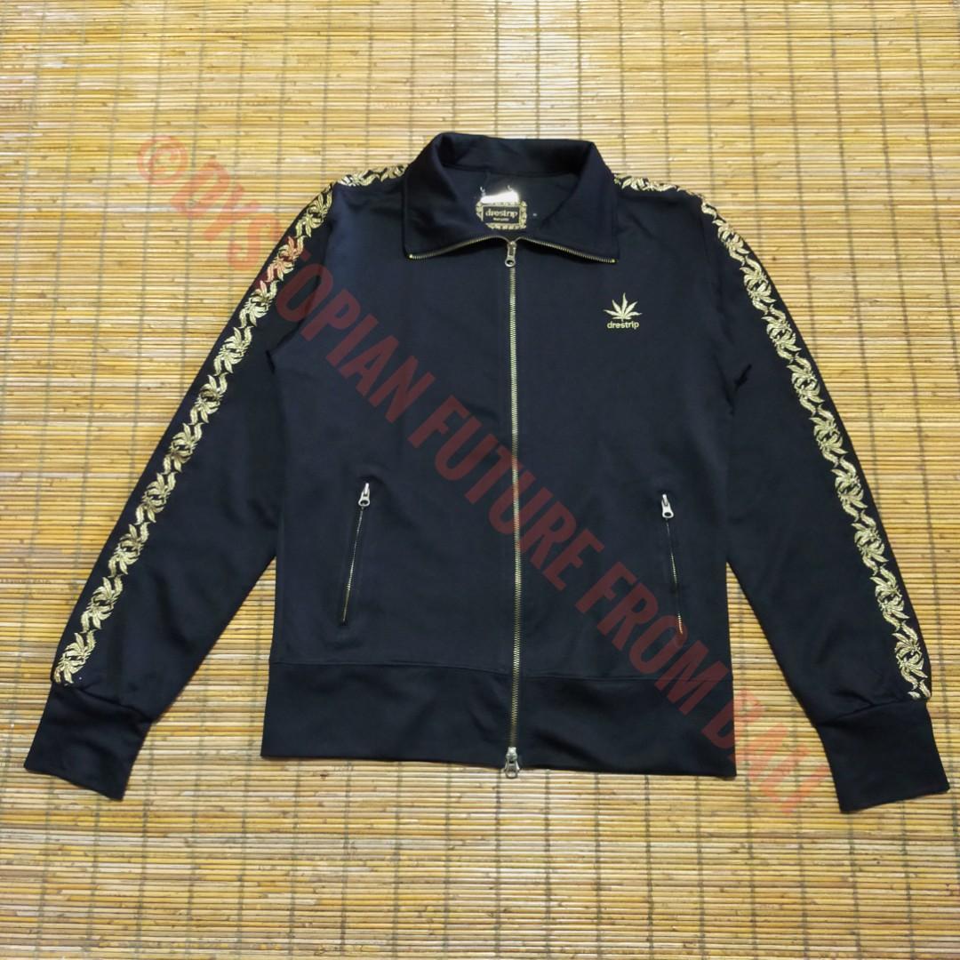 Drestrip Japan Side Taped Track Jacket Fesyen Pria Pakaian