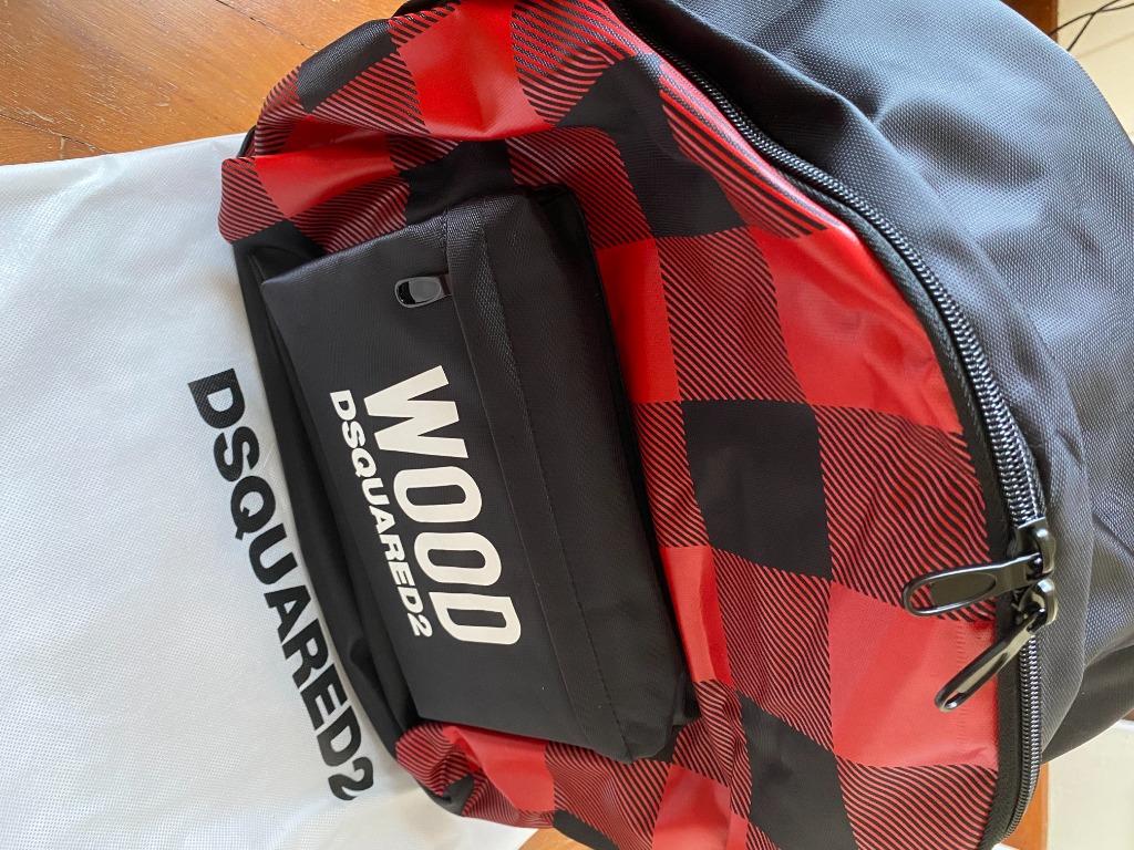 DSQUARED2 WOOD ICONIC BACKPACK BRAND NEW