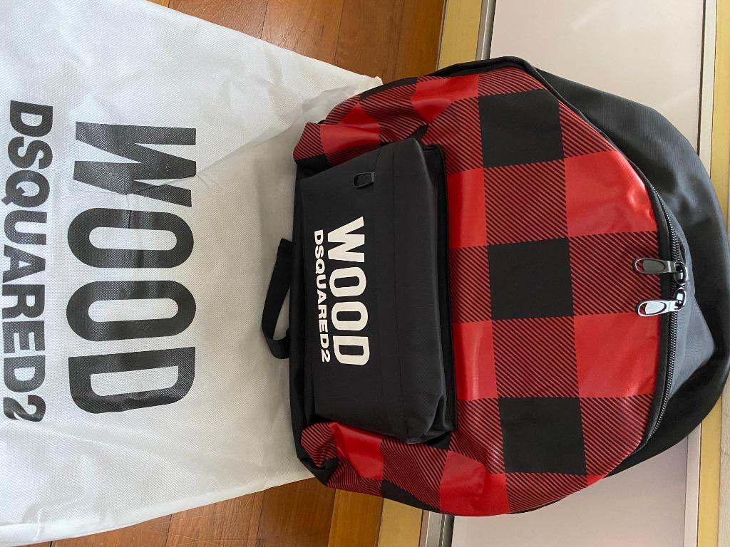 DSQUARED2 WOOD ICONIC BACKPACK BRAND NEW