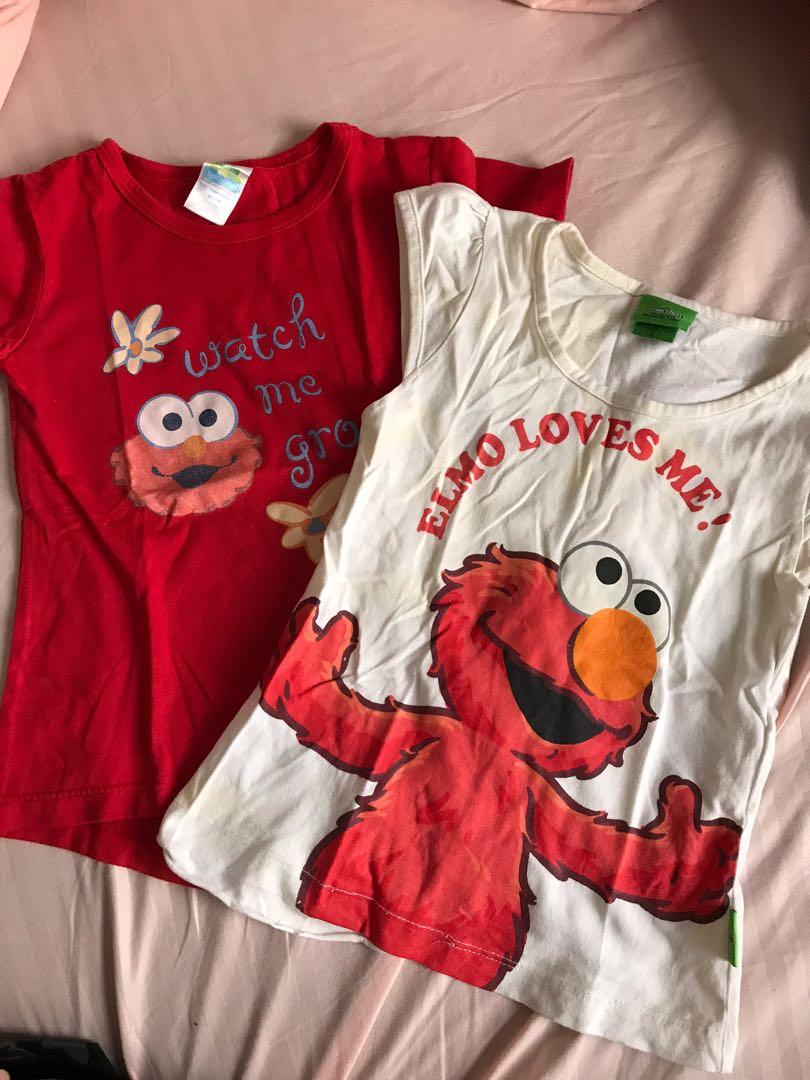 elmo 2t shirt