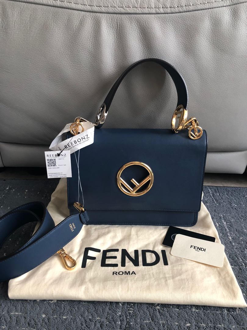 Fendi Kan I F Bag, Luxury, Bags & Wallets On Carousell