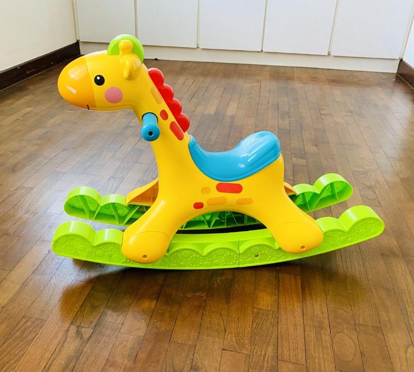 biologie huren Verwachting Fisher-Price Rockin' Tunes Giraffe - $30, Babies & Kids, Infant Playtime on  Carousell