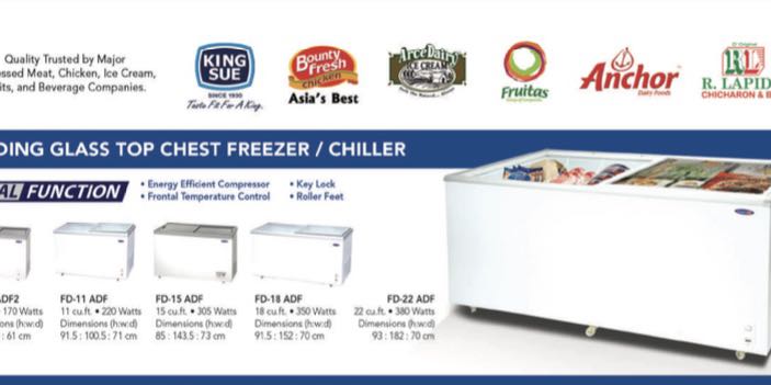 Fujidenzo FD-07ADF2 Chest Freezer, Home Appliance