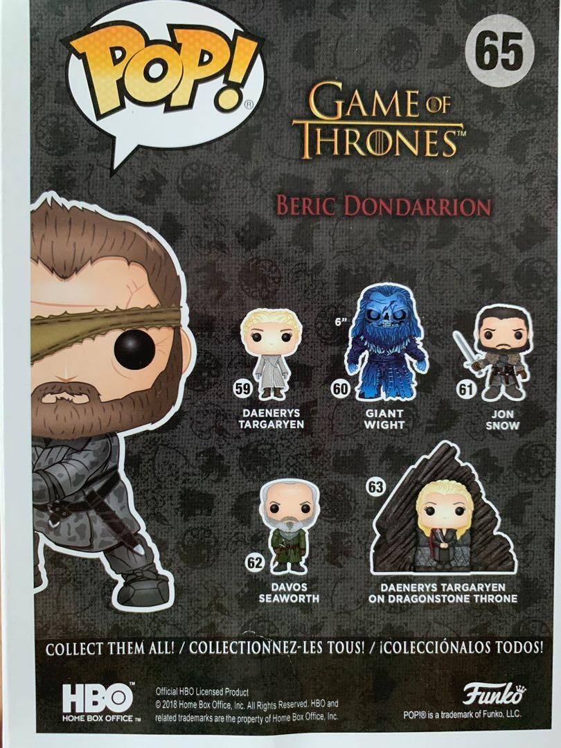 Funko pop shop beric dondarrion