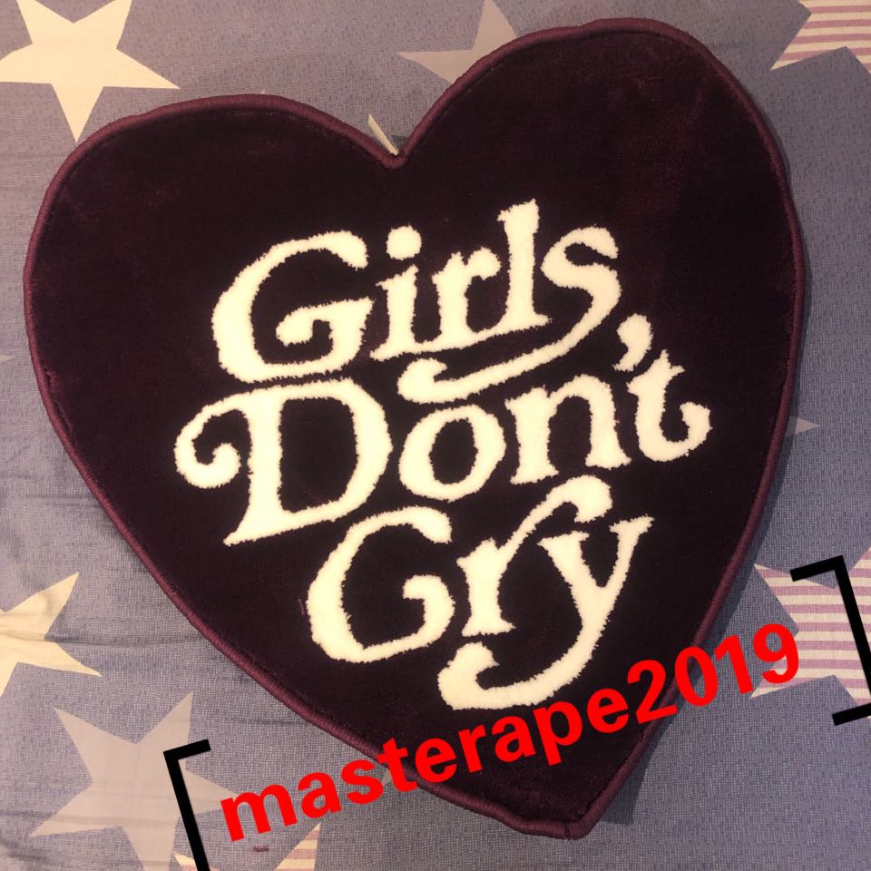 Girls Don't Cry Verdy GDC 伊勢丹限定心心地毯RUG 紫色Purple 