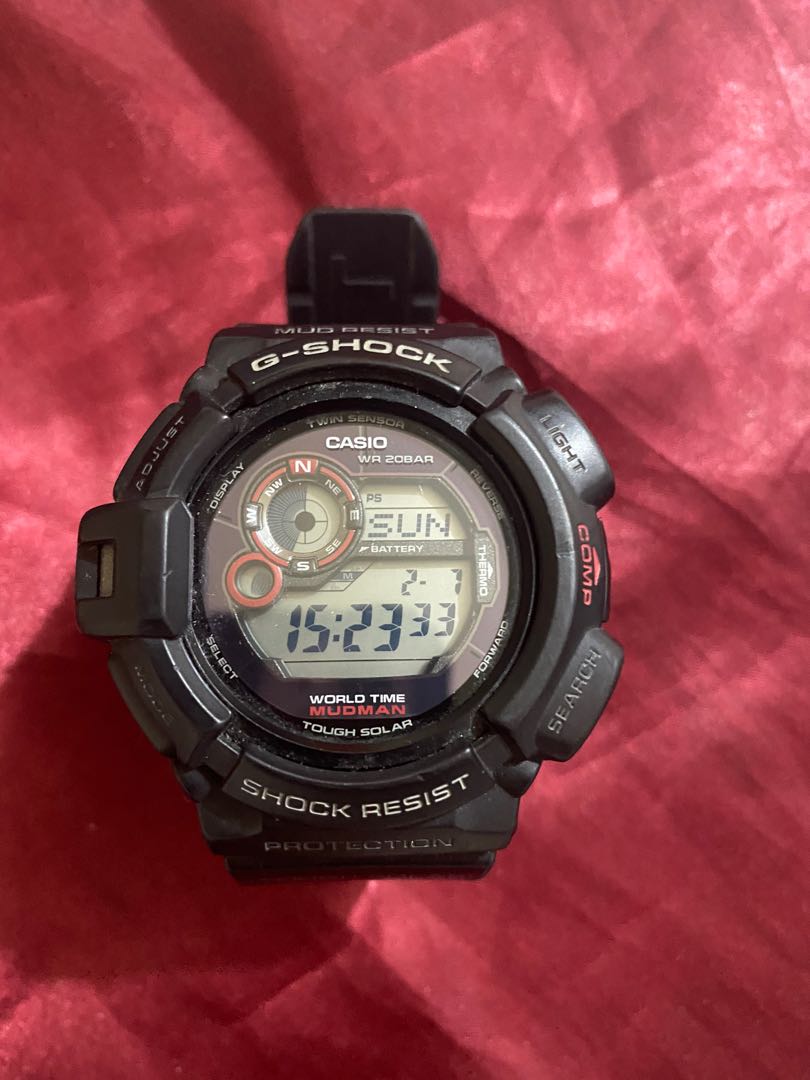 G-shock手錶Casio G-9300, 名牌, 手錶- Carousell