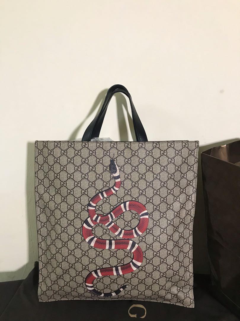 Gucci tote clearance bag snake
