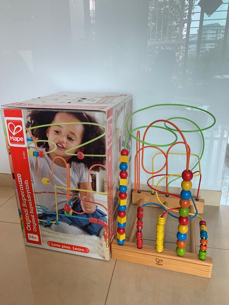 Hape original supermaze clearance