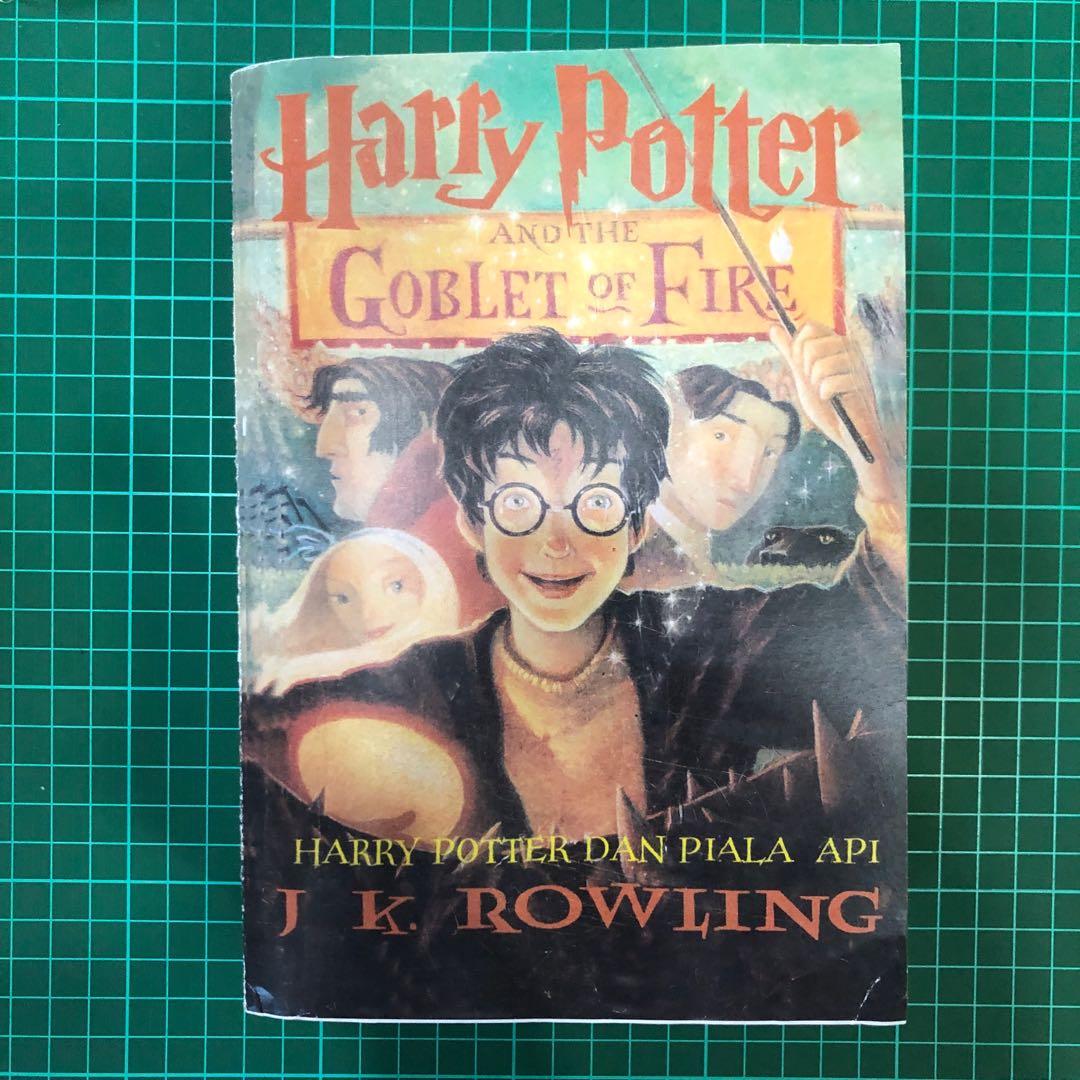 Harry Potter And The Goblet Of Fire Bhs Indonesia Buku Alat Tulis Buku Di Carousell