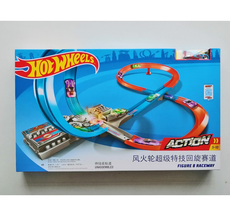 Hot wheels throwback figure 8 raceway sales