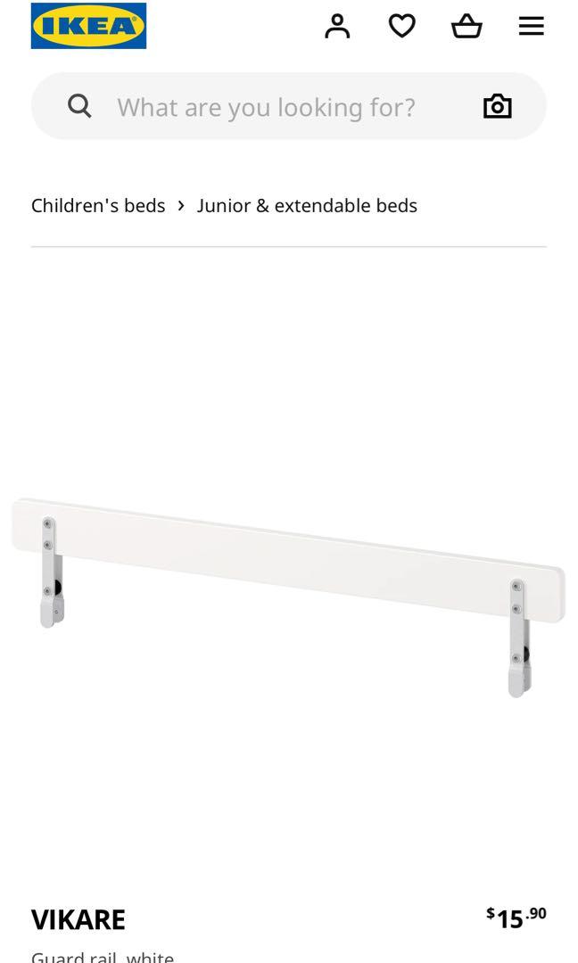 IKEA Bed guard rail, Babies & Kids, Baby Nursery & Kids Furniture, Bed