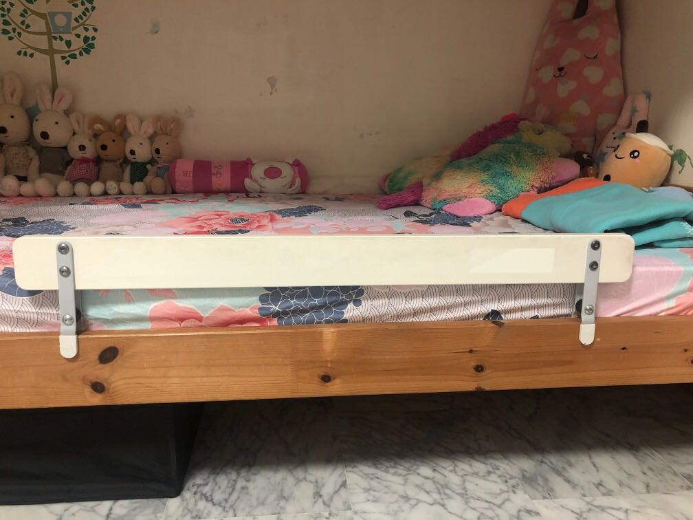IKEA Bed guard rail, Babies & Kids, Baby Nursery & Kids Furniture, Bed