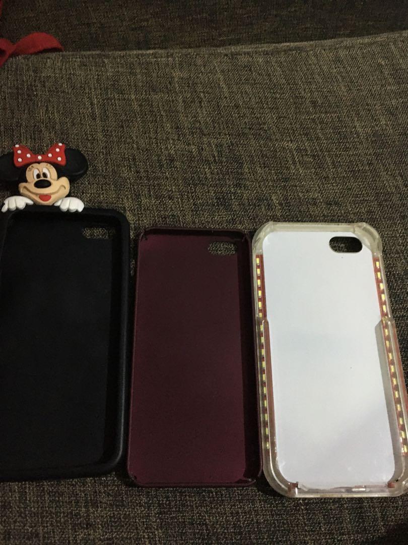 Iphone 5S/5C/SE cases! Take all for 400 only (Category: Cases & Sleeves) located in Mandaluyong City. Submitted by _rg123 (Listing ID 1068153093, Image 2). Description: The lumee case is original and still works!! Perfect for selfies. Bought it in the U.S.