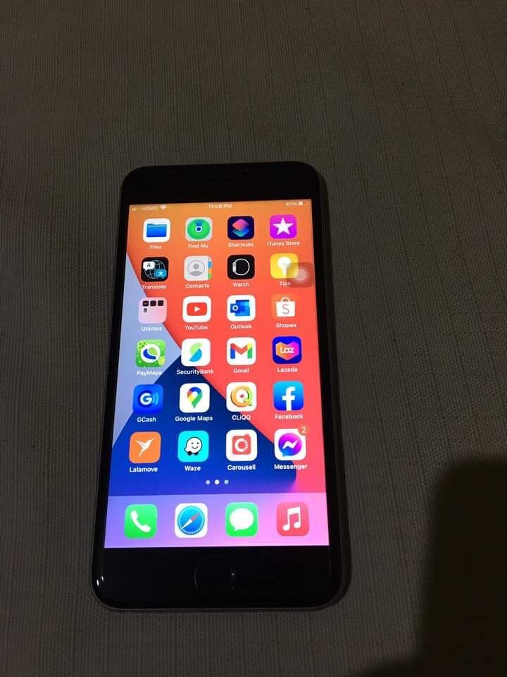 IPhone 6s Plus 32GB Globe Locked (Category: iPhone 6 Series) located in Rizal. Submitted by idealgadgets (Listing ID 1068177733, Image 1). Description: I’m selling this item for Php 8,500 NTC Approved Globe Locked 85% Battery Health I do accept meet up and shipping.