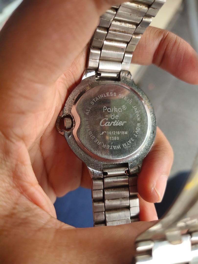 Jam Cartier Ballon Blue De Cartier, Fesyen Pria, Jam Tangan di Carousell