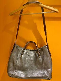 Kate Spade Metallic Silver bag
