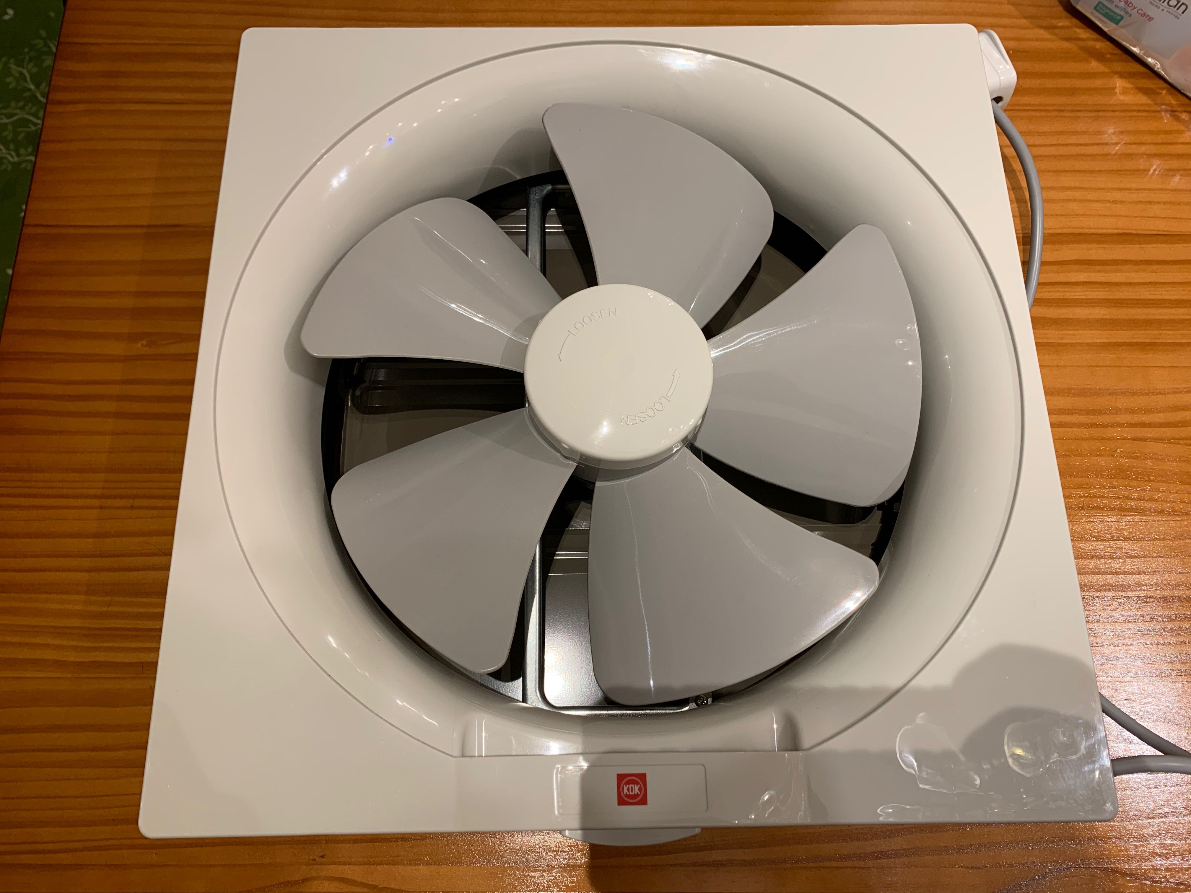 New KDK Ventilation Fan 300mm Model 30AUH, Furniture & Home Living