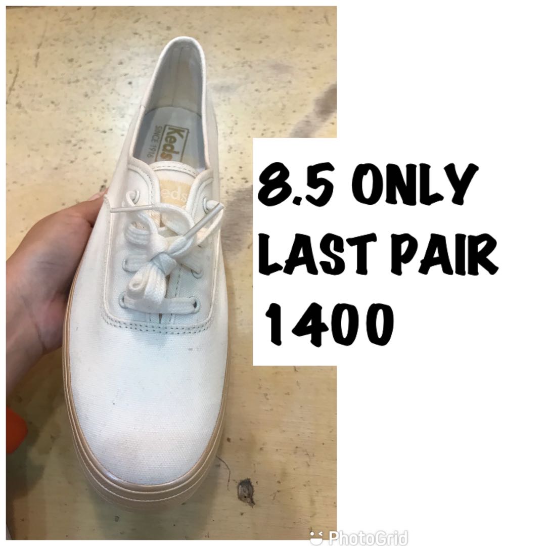 keds triple decker white leather