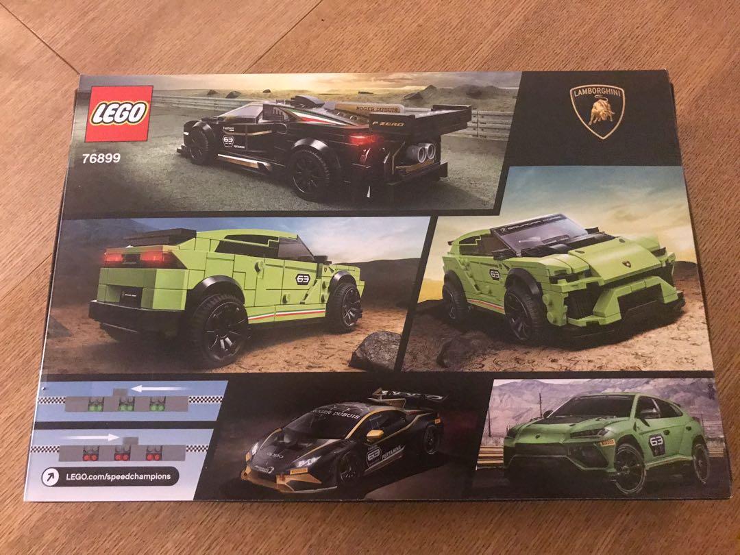 LEGO - 76899 Lamborghini Urus ST-X & Lamborghini Huracán Super Trofeo ...