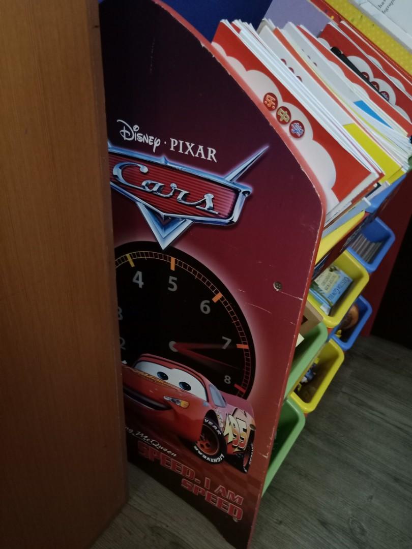 Lightning McQueen shelves, Furniture, Shelves & Drawers on Carousell