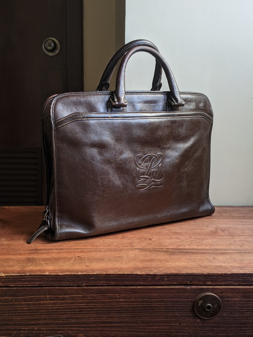 Louis Quatorze, Bags, Vintage Louis Quatorze Leather Work Bag