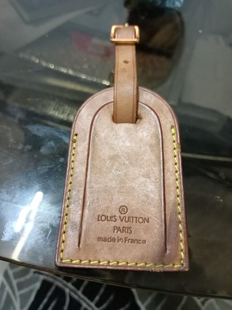 Lv shop bag tag