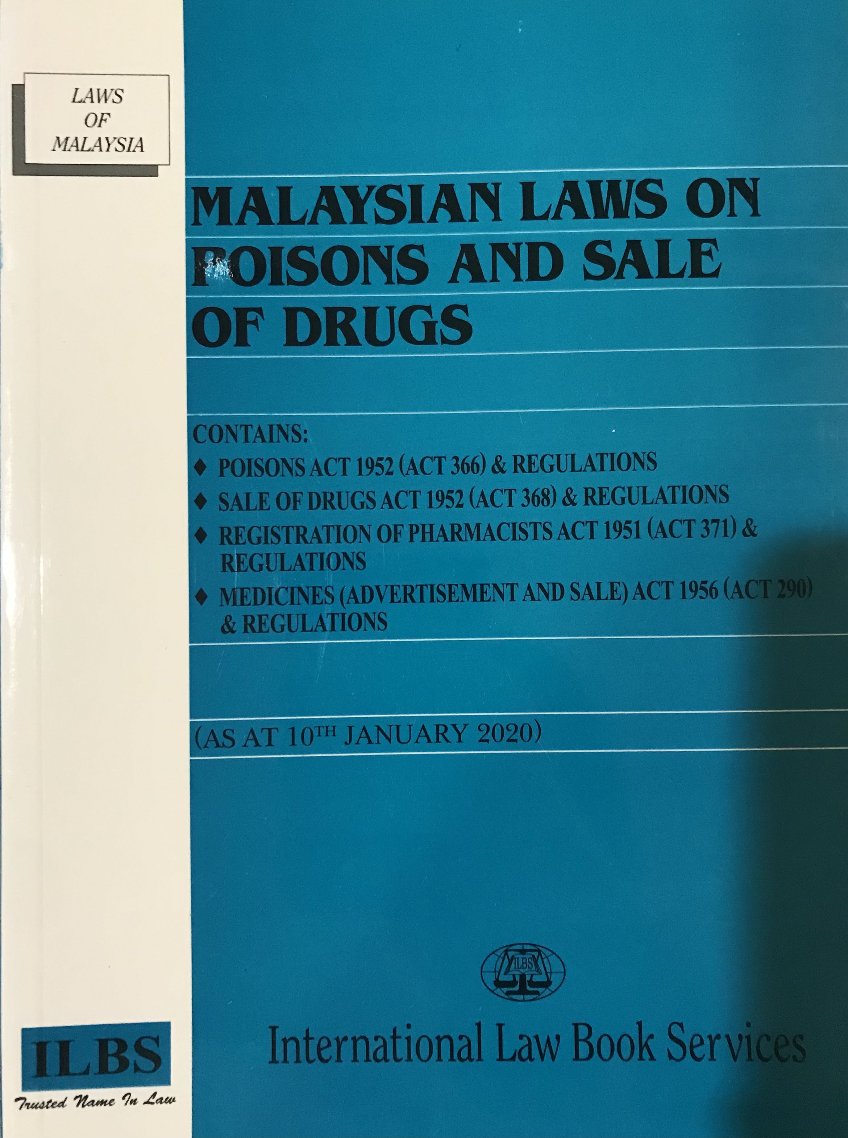 Malaysian Laws On Poisons And Sale Of Drugs, Books & Stationery 