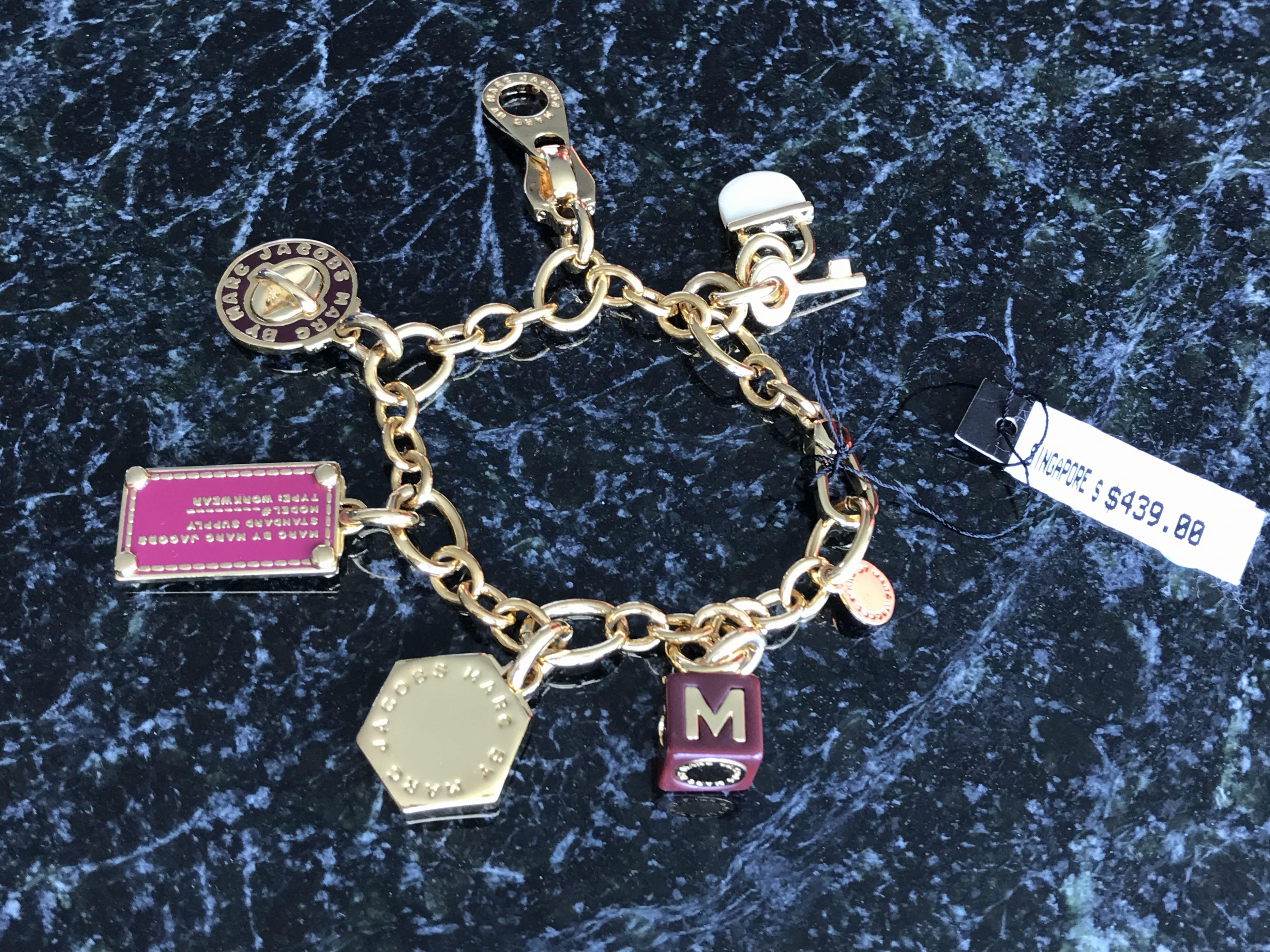 Marc jacobs cheap charm bracelet