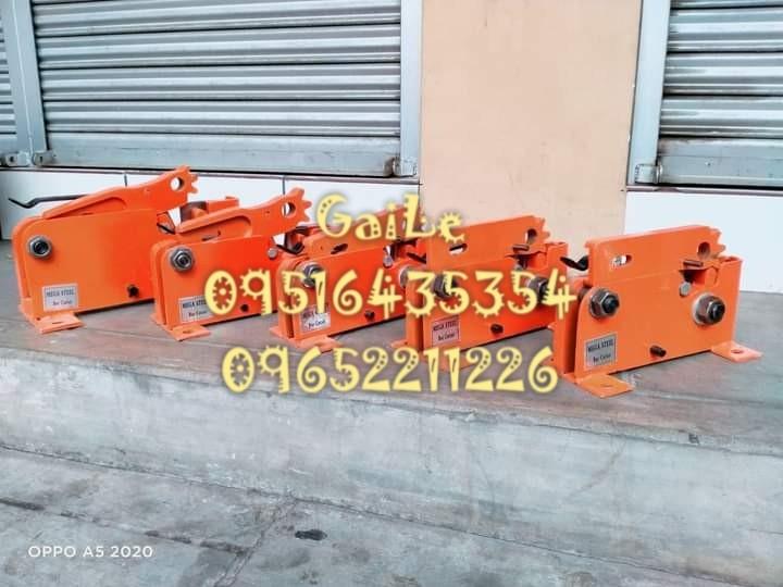 MEGA Bar Cutter (Category: Construction Tools & Equipment) located in Caloocan City. Submitted by abieghail (Listing ID 1068128200, Image 2). Description: MEGA Bar Cutter / Manual Bar Cutting Machine 🇯🇵 - Heavy Duty - Solid steel - With handle Available in: 16mm - P4,200 20mm - P4,700 24mm - P5,300 28mm - P6,600 32mm - P9,500 Contact us for faster transaction. TO GOD BE THE GLORY!.