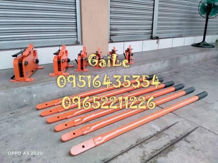 MEGA Bar Cutter (Category: Construction Tools & Equipment) located in Caloocan City. Submitted by abieghail (Listing ID 1068128200, Image 3). Description: MEGA Bar Cutter / Manual Bar Cutting Machine 🇯🇵 - Heavy Duty - Solid steel - With handle Available in: 16mm - P4,200 20mm - P4,700 24mm - P5,300 28mm - P6,600 32mm - P9,500 Contact us for faster transaction. TO GOD BE THE GLORY!.