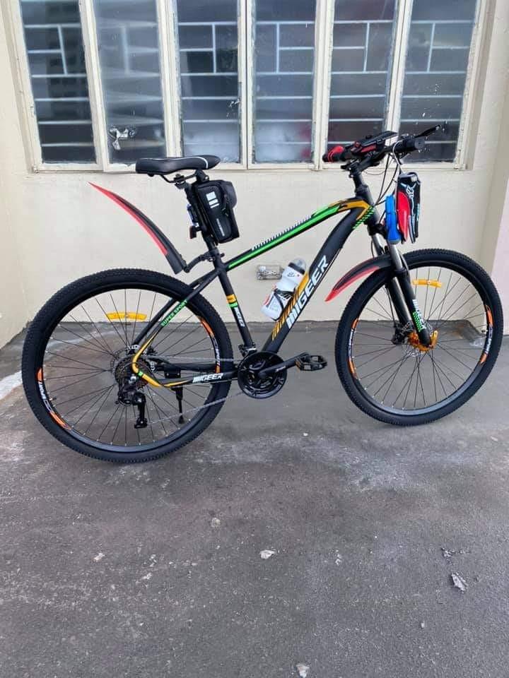 Migger (high-end ) (Category: Bicycles) located in Manila. Submitted by katejuarez1320 (Listing ID 1068149605, Image 3). Description: High-end brand High-end configuration 29＂hydraulic brake aluminum alloy Group set 3X9-27 speed 🔥CST tire Lockout Fork fork Lock shock quick release interior wiring High-end bike 🚴 Shimano Configuration shockproof L2WOO A5 SHIFTER PROWHELL CHAIN WHEEL LOCK OUT FORK ALLOY PEDALS ALLOY RIMS MIGGER SADLE ALLOY FRAME 