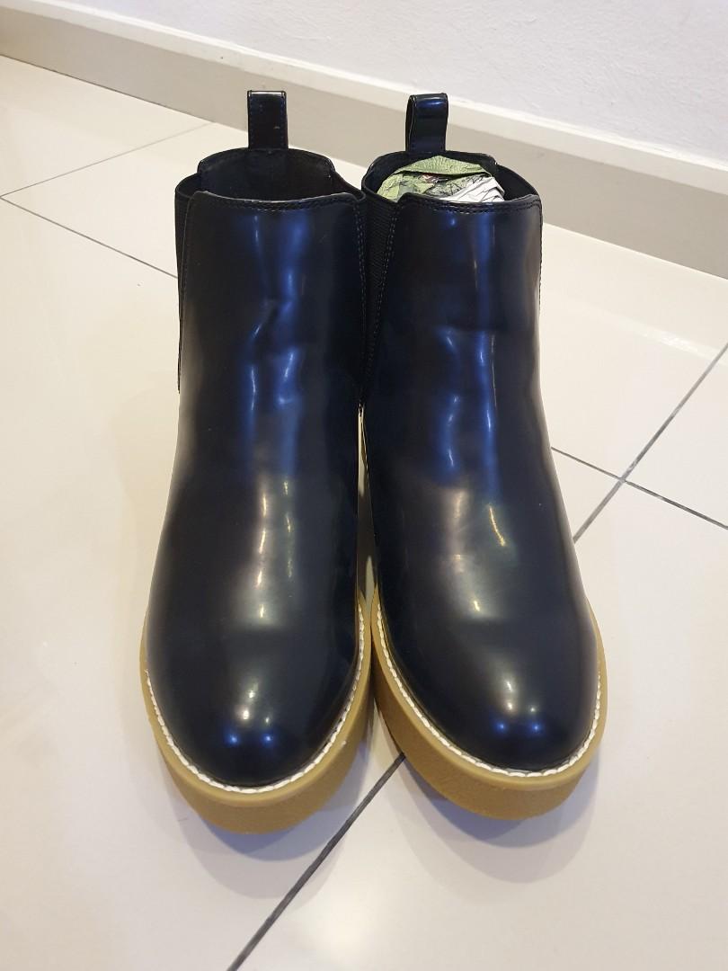 Monki Platform Boots Women s Fashion Footwear Boots on Carousell