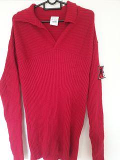 Moschino Red Sweater