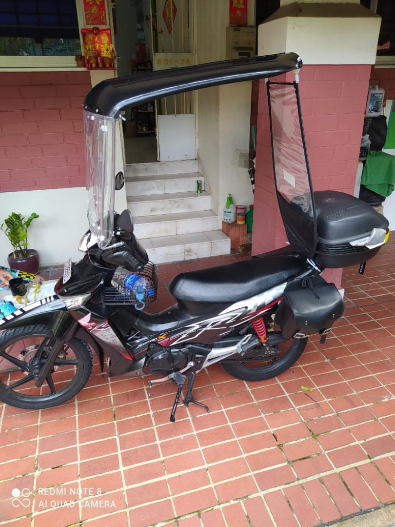 Motorcycle and scooter roof price not increase installation