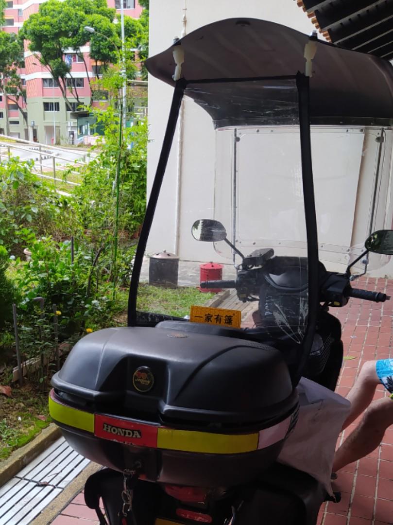 Motorcycle and scooter roof price not increase installation